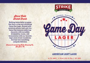 Game Day Lager