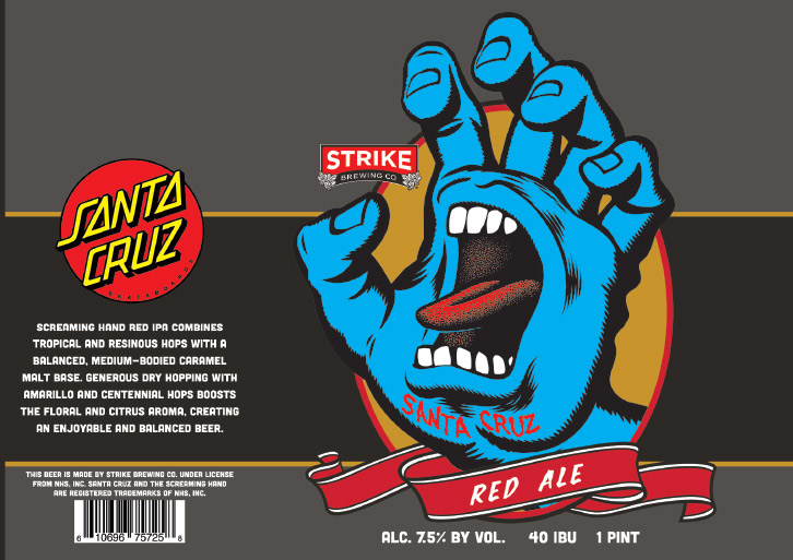 Santa Cruz Screaming Hand Red Ale