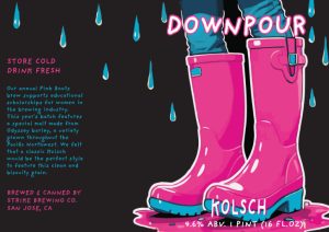 Downpour Pink Boots